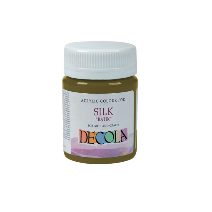 Akrylové barvy na hedvábí Decola Batik 50 ml