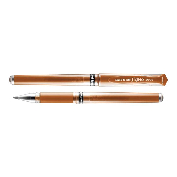UNI SIGNO UM-153 gelové pero 1,0 mm – kovový bronz