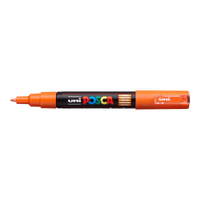 Značka UNI POSCA PC-1M 0.7 - 1 mm – oranžová (4)