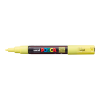 Značka UNI POSCA PC-1M 0.7 - 1 mm – pastelovožltá (P2)