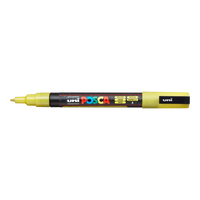 Posca popisovač PC-3ML, 0,9 1,3 mm, třpytivá – žlutá (L2