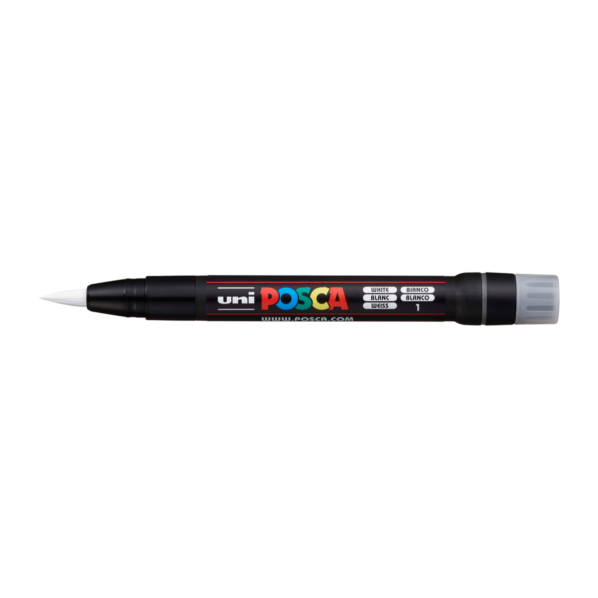 Posca popisovač PCF-350, 8 mm – bílá (1