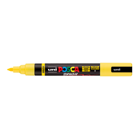 Posca popisovač PC-5BR, 1 - 4 mm, žlutá