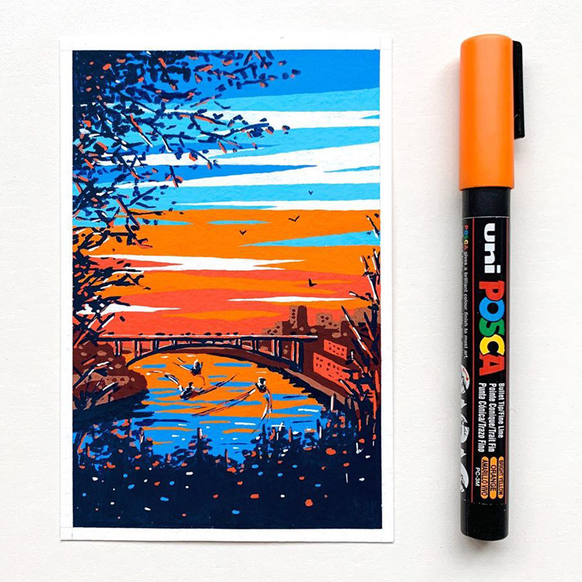 Posca sada popisovačů mix barev