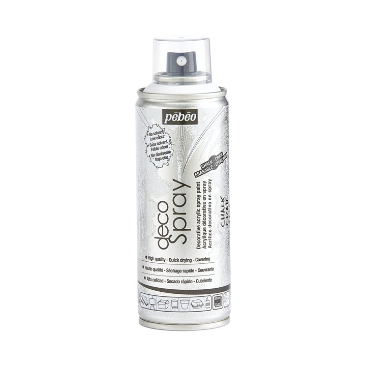 Akrylová křídová barva ve spreji  Pebeo 200 ml bílé