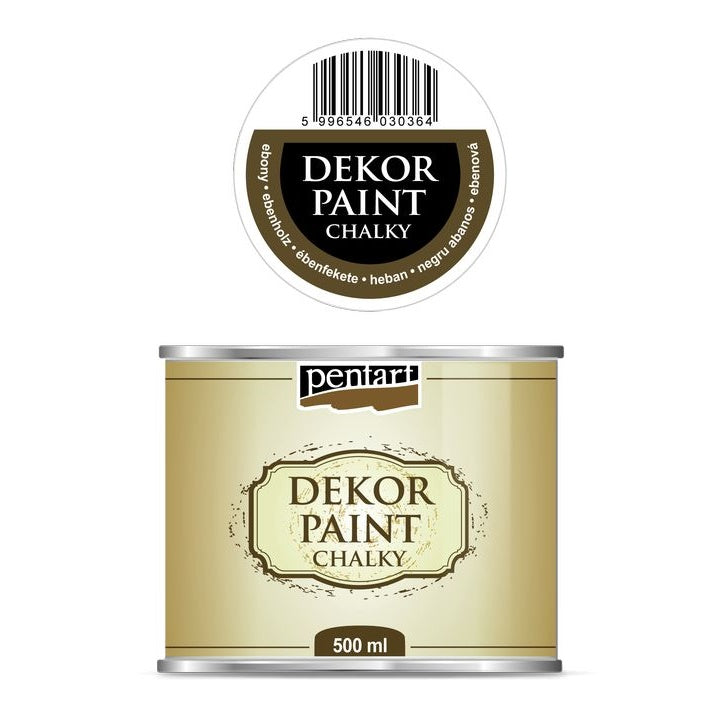 Dekorační křídová barva Chalky Pentart 500 ml