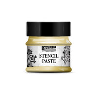 Šablónovací pasta perleťová 50ml Stencil paste Pentart