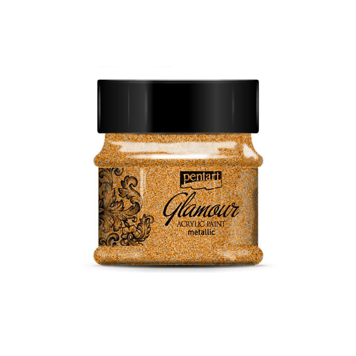 Akrylová barva Glamour metalická 50ml