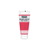 Krémová akrylová barva pololesklá Pentart 200 ml