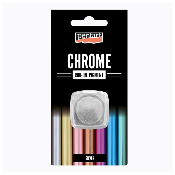 Rub-on chromový prášek Pentart 0.5 g