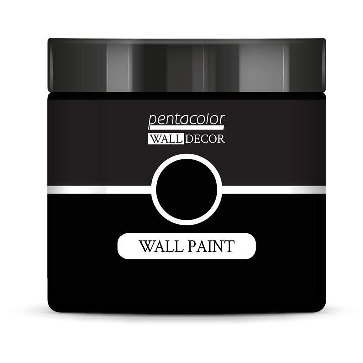 Barva na zeď Pentart 500 ml – Intenzivní černá
