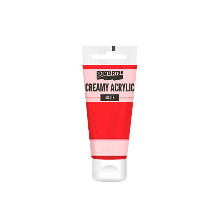 Krémová akrylová barva matná Pentart 60 ml