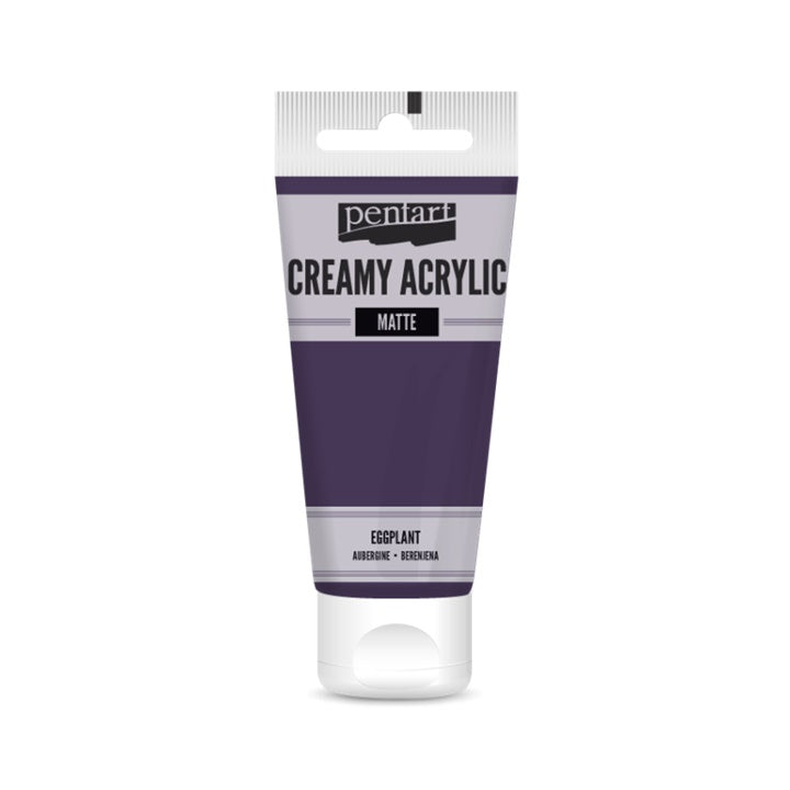 Krémová akrylová barva matná Pentart 60 ml