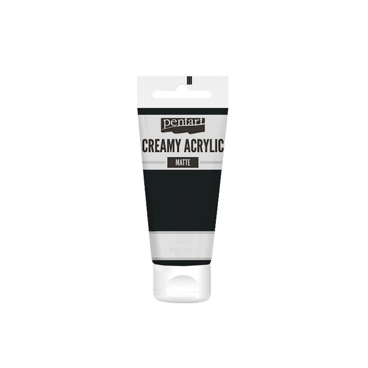 Krémová akrylová barva matná Pentart 60 ml
