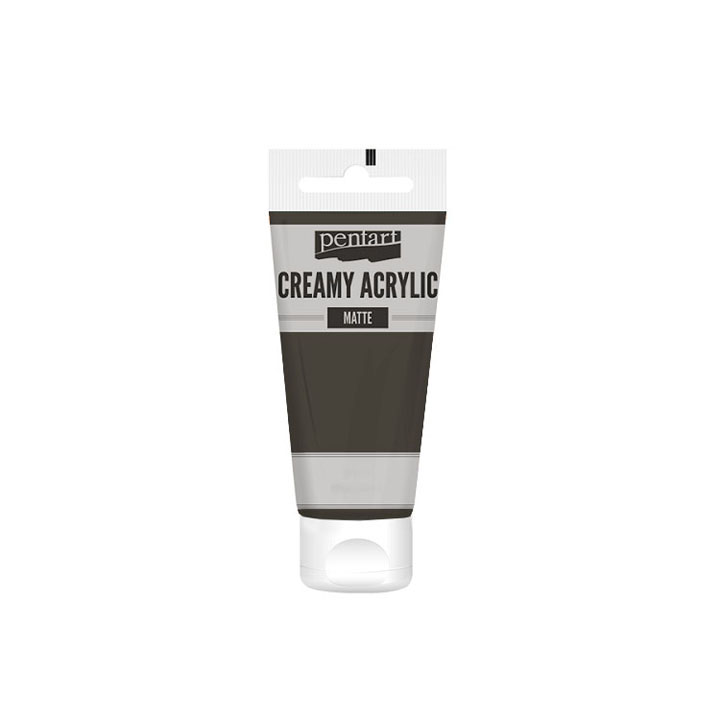 Krémová akrylová barva matná Pentart 60 ml