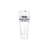Krémová akrylová barva pololesklá Pentart 60 ml