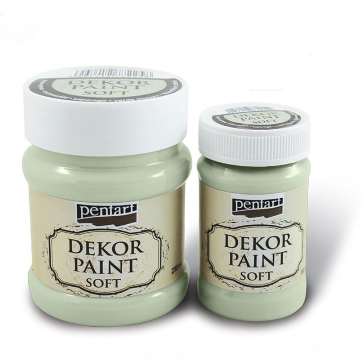Jemná dekorační barva 100 ml – lichen green