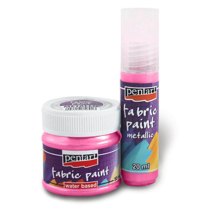 Barva na textil metalická - 20 ml