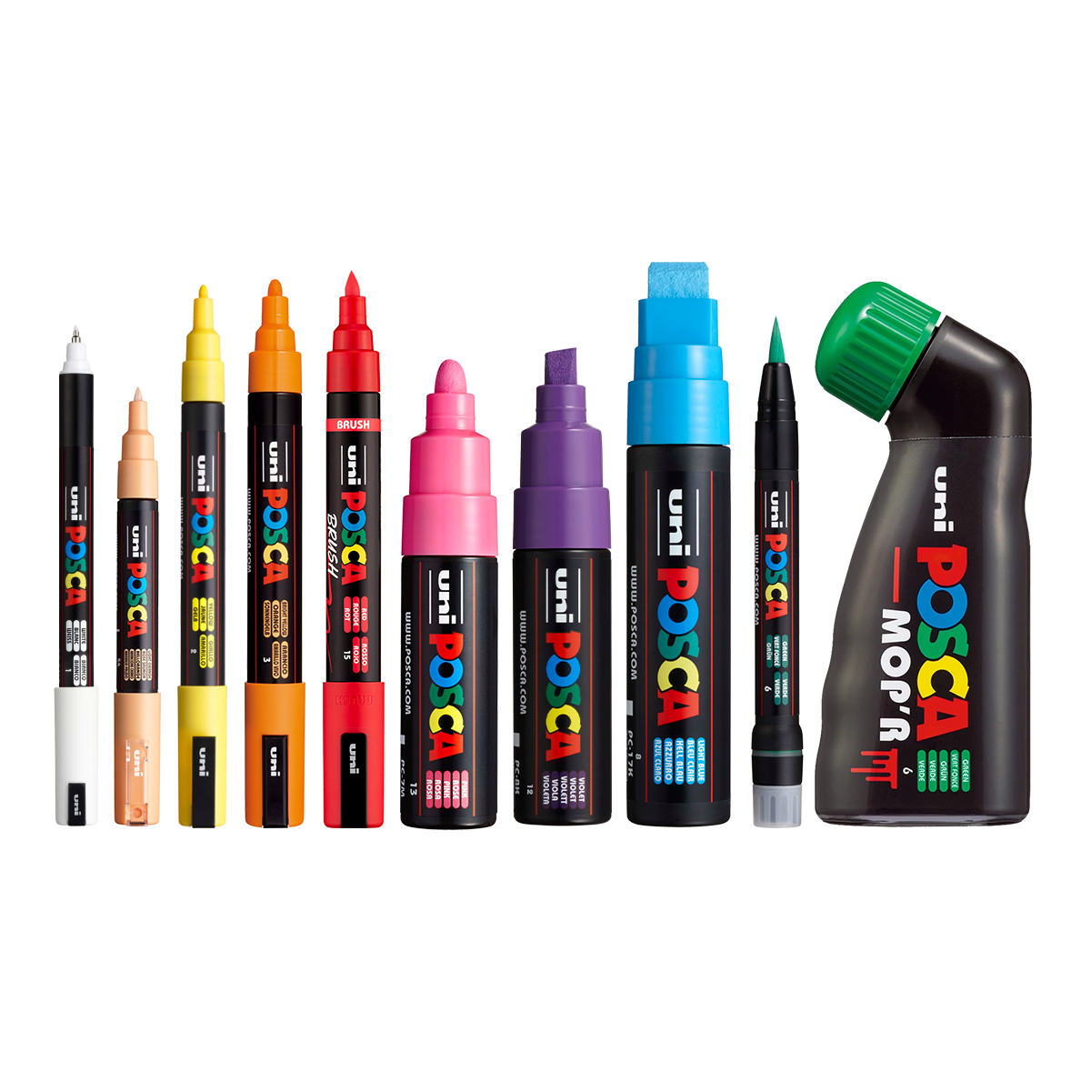 Posca sada popisovačů mix barev