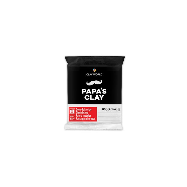 Papa's Clay Polymer Clay 60g | Různé odstíny