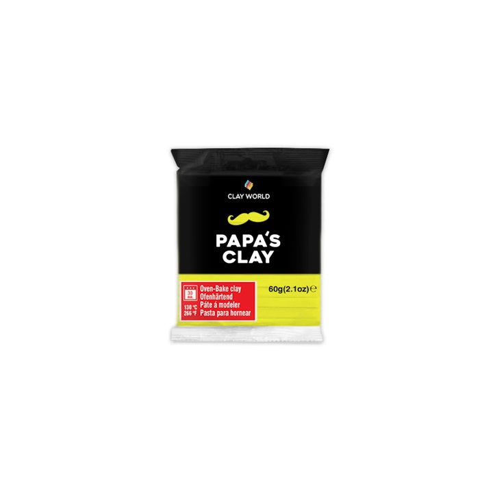 Papa's Clay Polymer Clay 60g | Různé odstíny