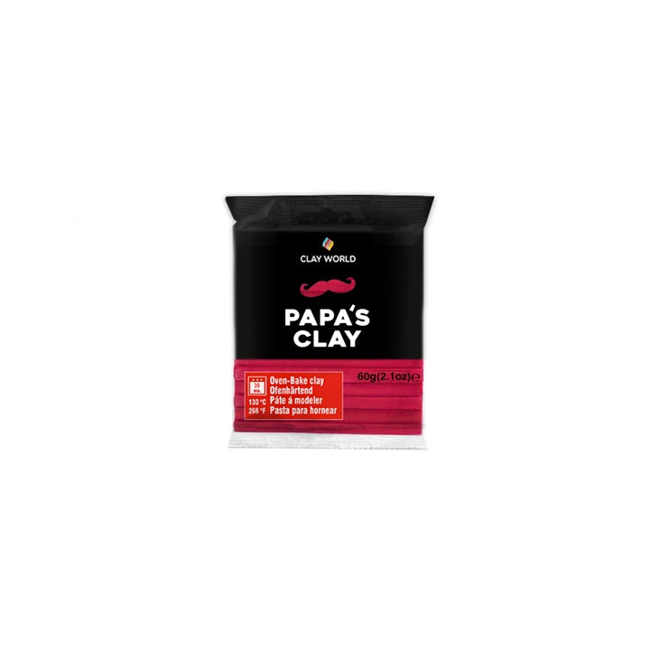Papa's Clay Polymer Clay 60g | Různé odstíny