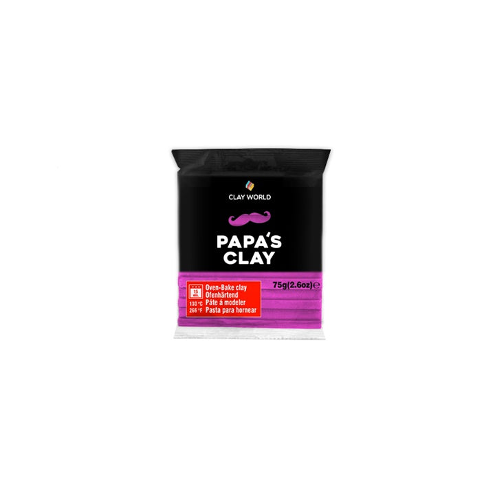 Papa's Clay Polymer Clay 60g | Různé odstíny