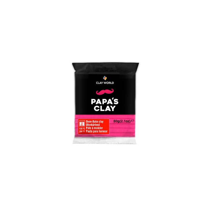Papa's Clay Polymer Clay 60g | Různé odstíny