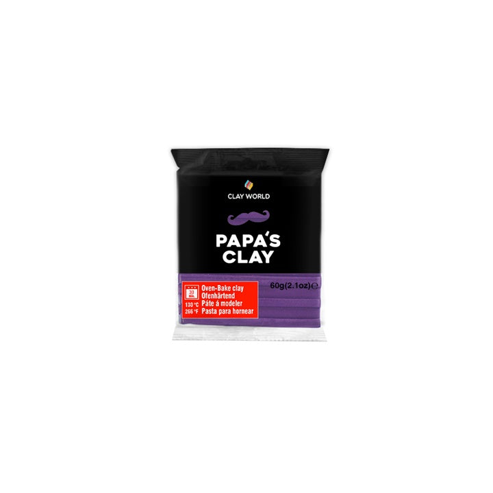 Papa's Clay Polymer Clay 60g | Různé odstíny