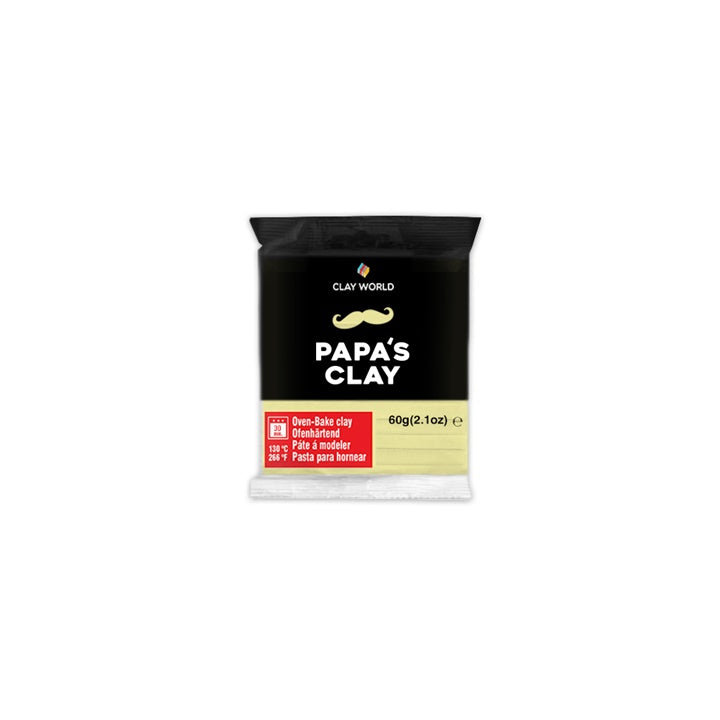 Papa's Clay Polymer Clay 60g | Různé odstíny