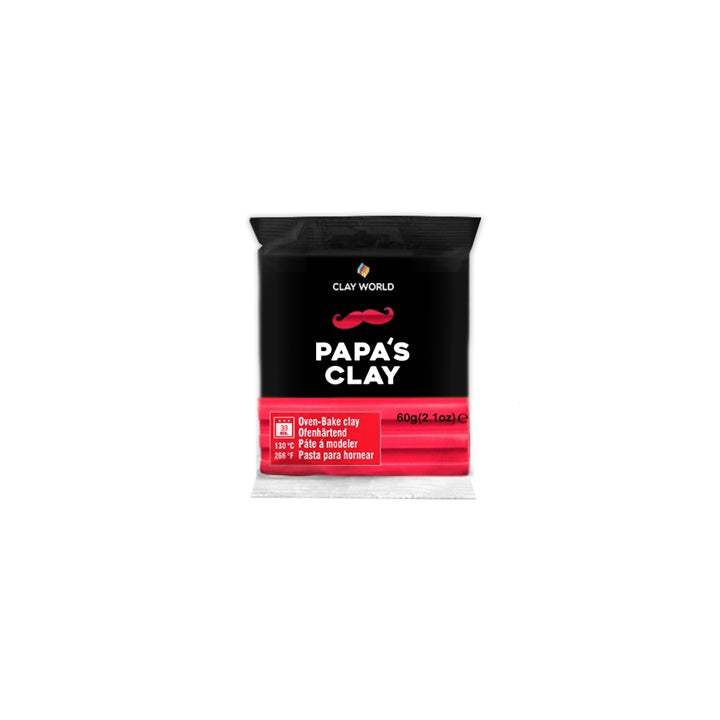 Papa's Clay Polymer Clay 60g | Různé odstíny