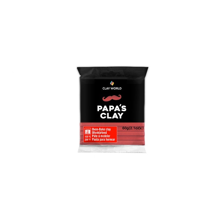 Papa's Clay Polymer Clay 60g | Různé odstíny