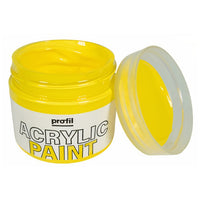 Akrylové barvy Acrylic Paint 50 ml - Profil – Jasné žluté