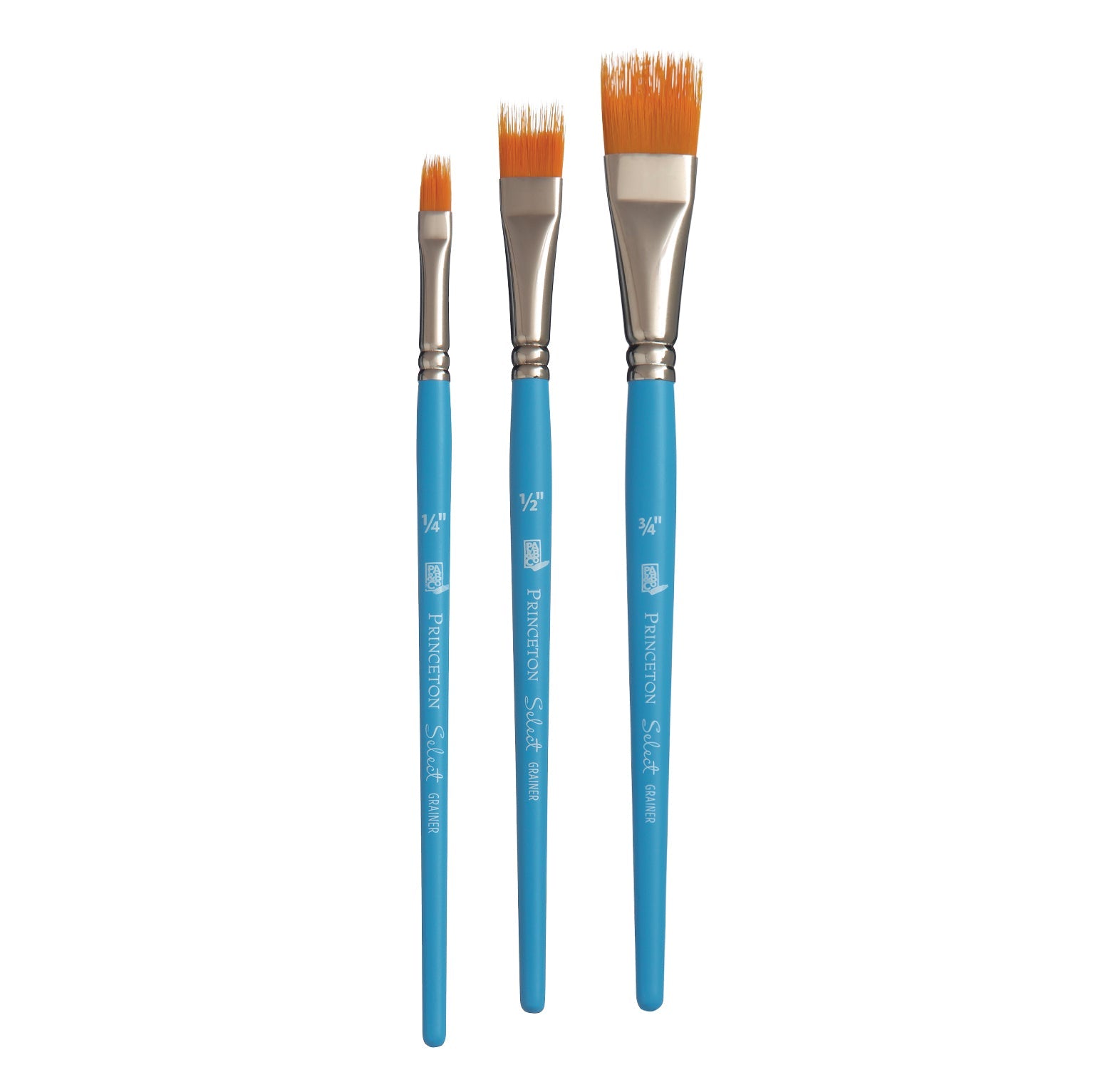 Univerzální štětec PRINCETON Select Grainer se syntetickým vlasem a krátkou násadkou