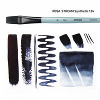 Syntetický plochý kartáč ROSA STREAM 134