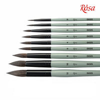 ROSA OASIS 188 Přírodní kulatý kartáč