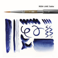 Kulatý cestovní kartáč ROSA LAKE 178