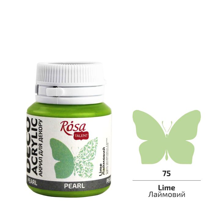 ROSA TALENT Perleťová akrylová dekorativní barva 20 ml