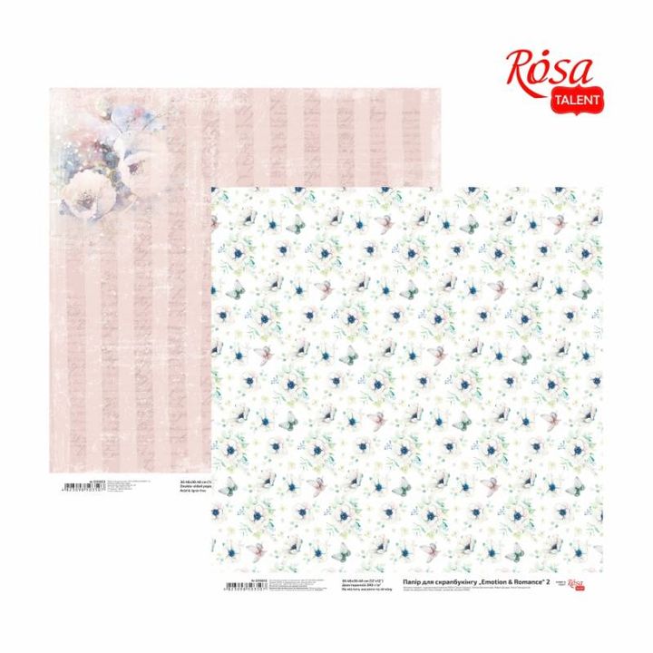 Scrapbookingové papíry 30,48 x 30,48 cm Emoce a romantika