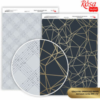 Scrapbookingové papíry Polygon A4