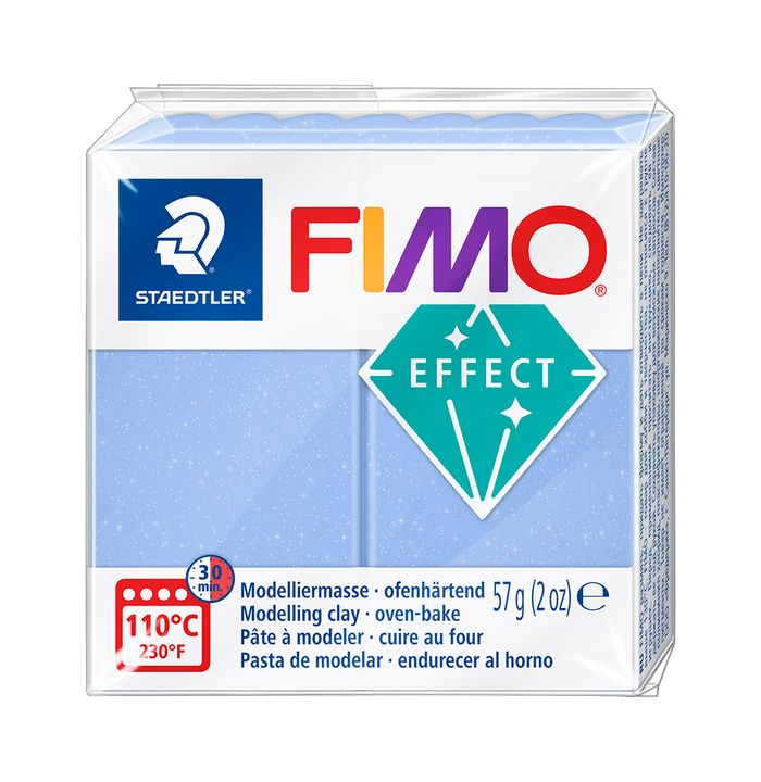 FIMO Effect Polymer Clay 57g – Modrý achát