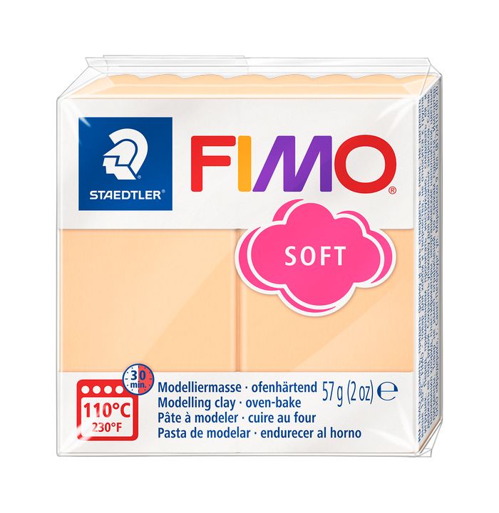 FIMO měkká polymerová hmota 57g – Broskev