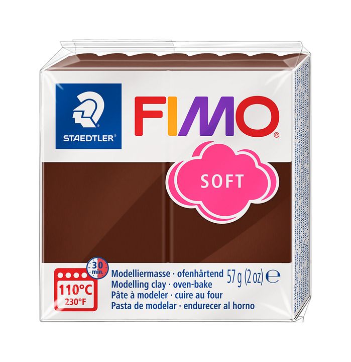 FIMO měkká polymerová hmota 57g – Čokoláda