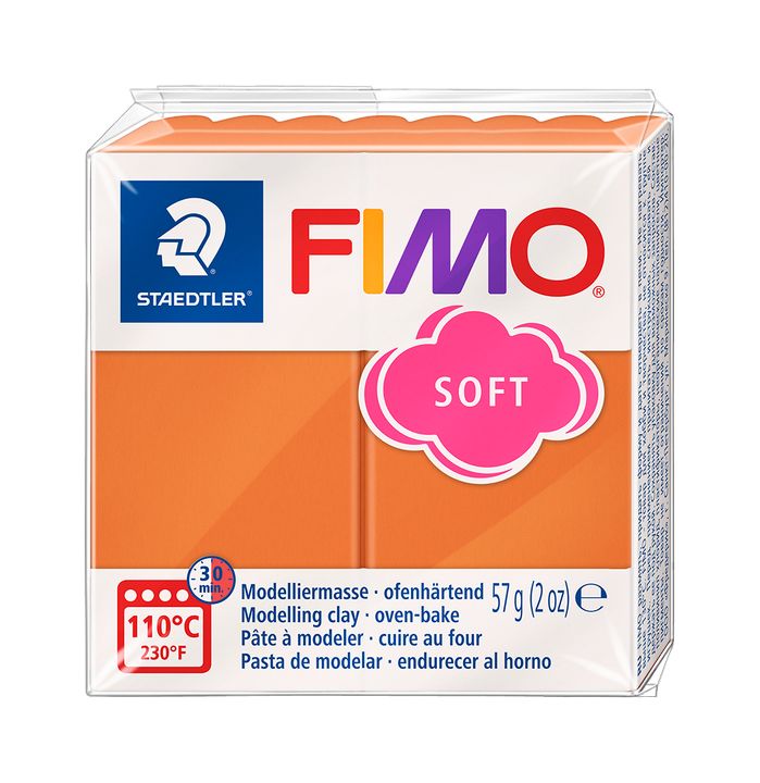 FIMO měkká polymerová hmota 57g – Koňak