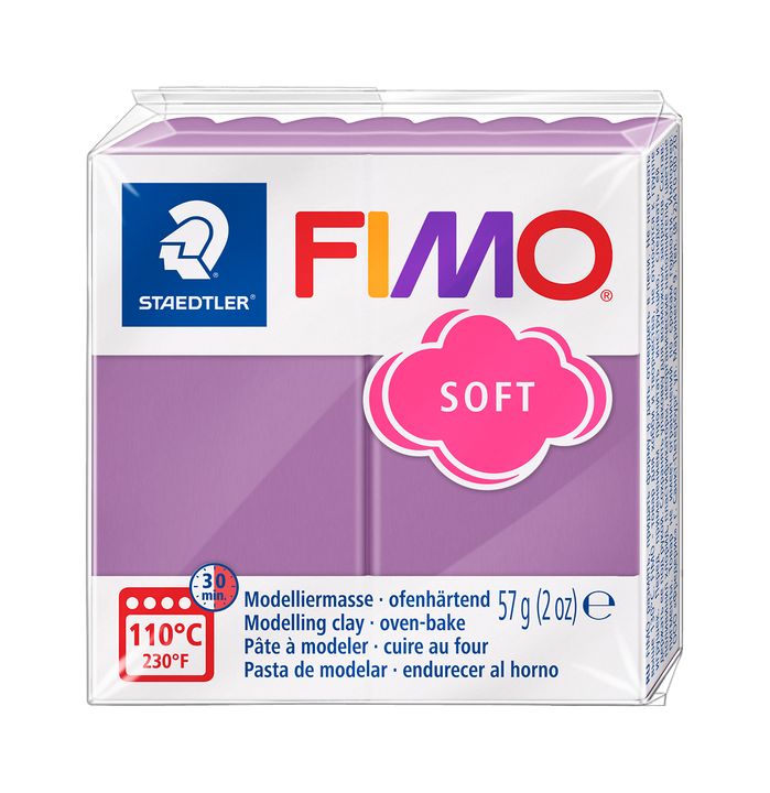 FIMO měkká polymerová hmota 57g – Borůvkový koktejl