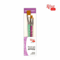 Sada štětců ROSA TALENT Hobby &amp; Craft