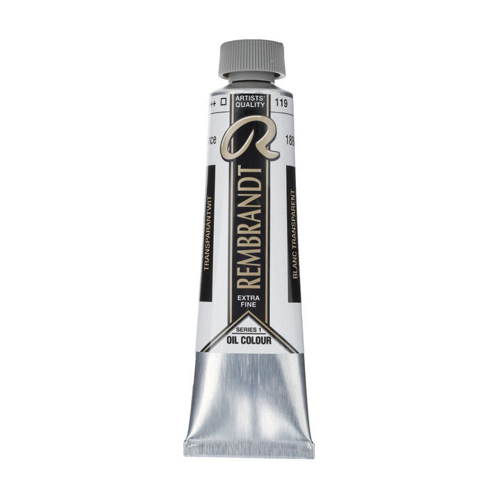 Olejová barva Rembrandt 40 ml – Transparent White