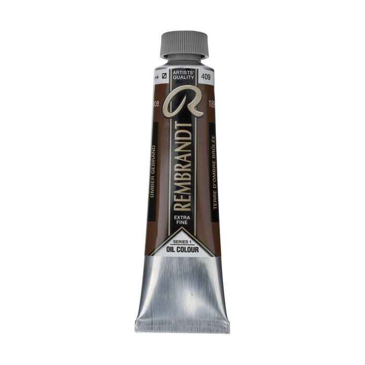 Olejová barva Rembrandt 40 ml – Burnt Umber