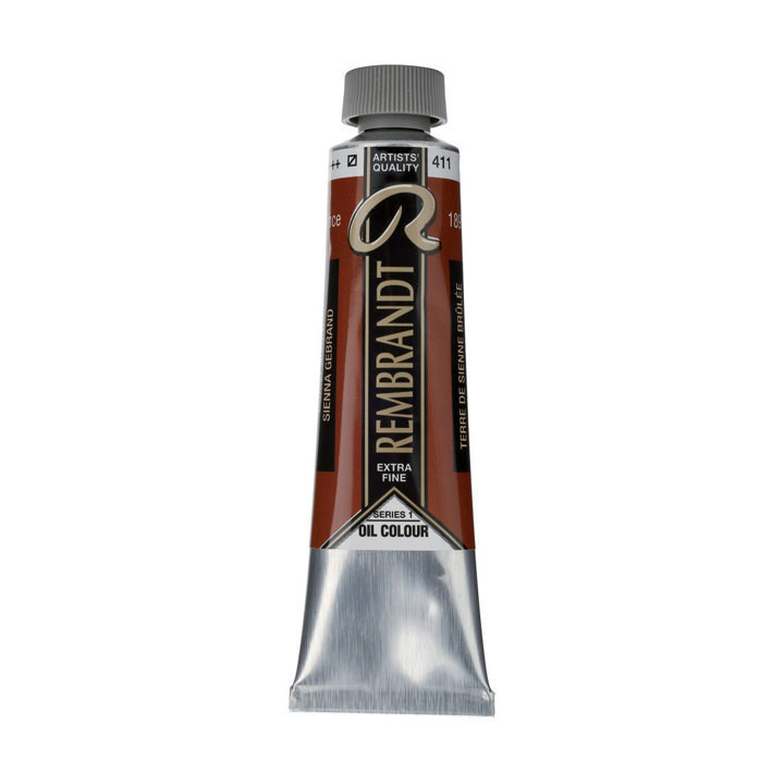 Olejová barva Rembrandt 40 ml – Burnt Sienna