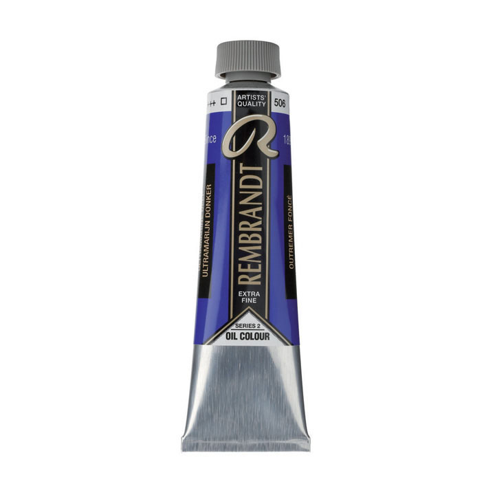 Olejová barva Rembrandt 40 ml – Ultramarine Deep